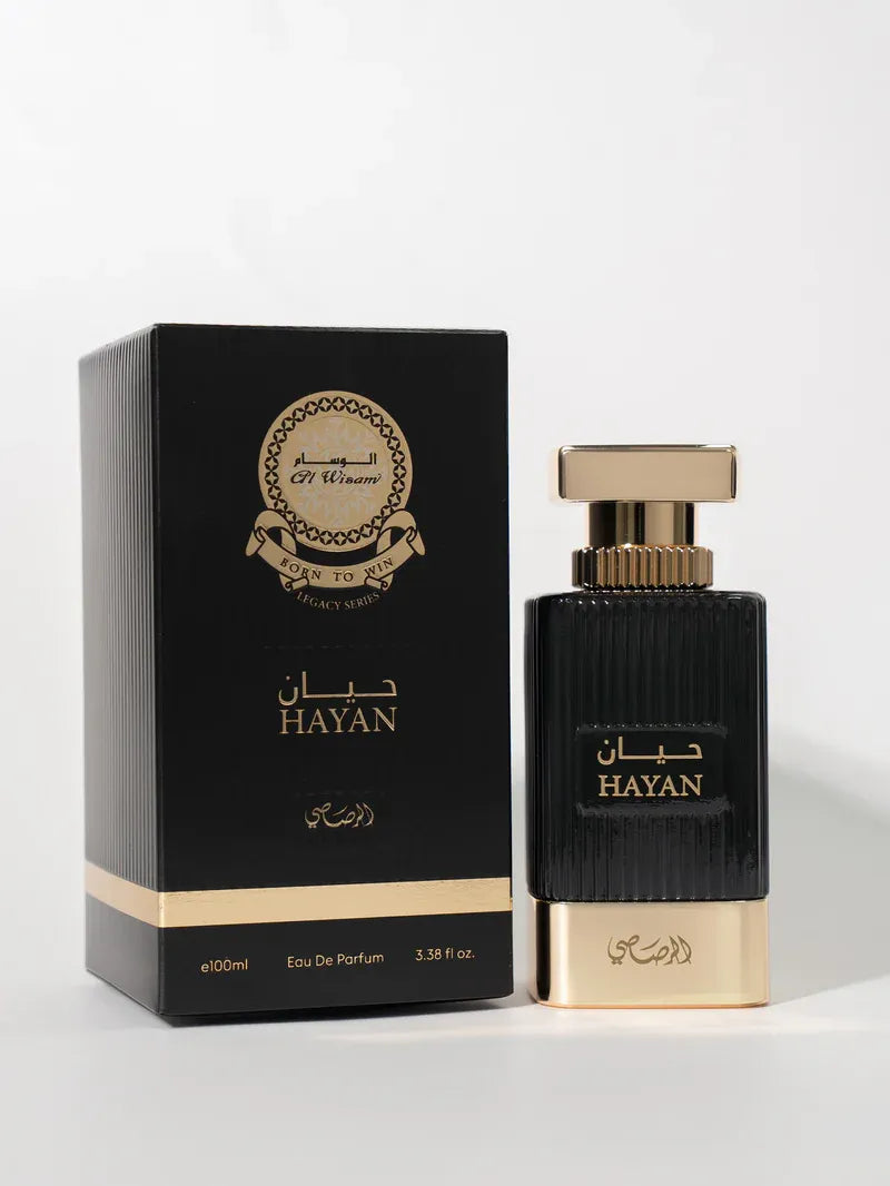 Al Wisam Hayan – Crisp Spiced Leather & Soft Musk
