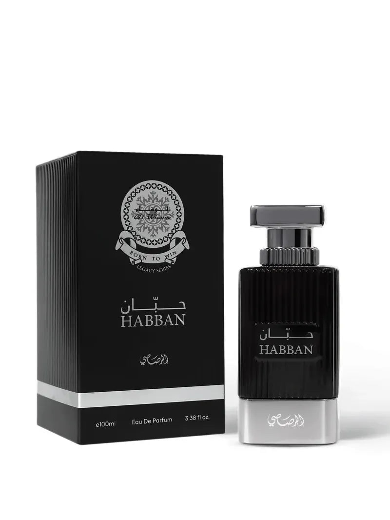 Al Wisam Habban EDP | Musky, Powdery & Clean by Rasasi