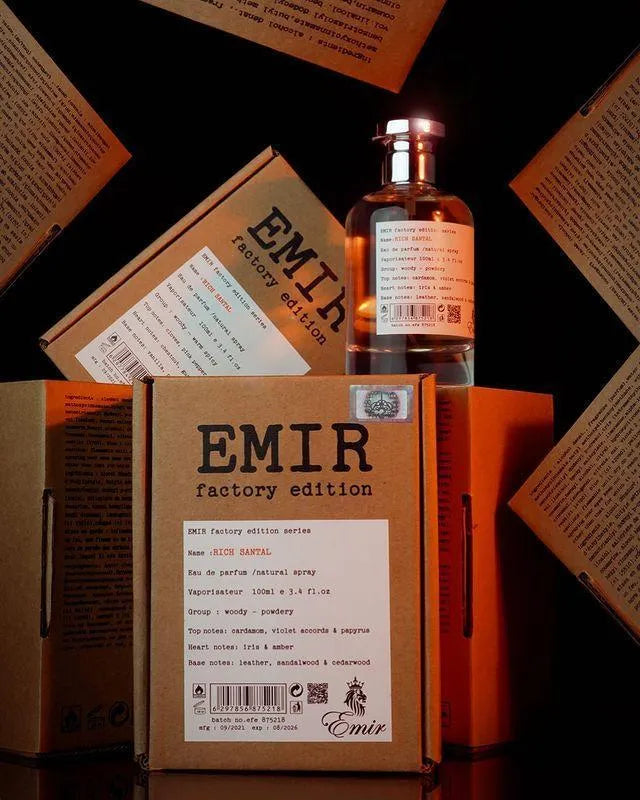 Rich Santal Emir Factory Edition EDP 100ml | Inspired by Le Labo Santal 33