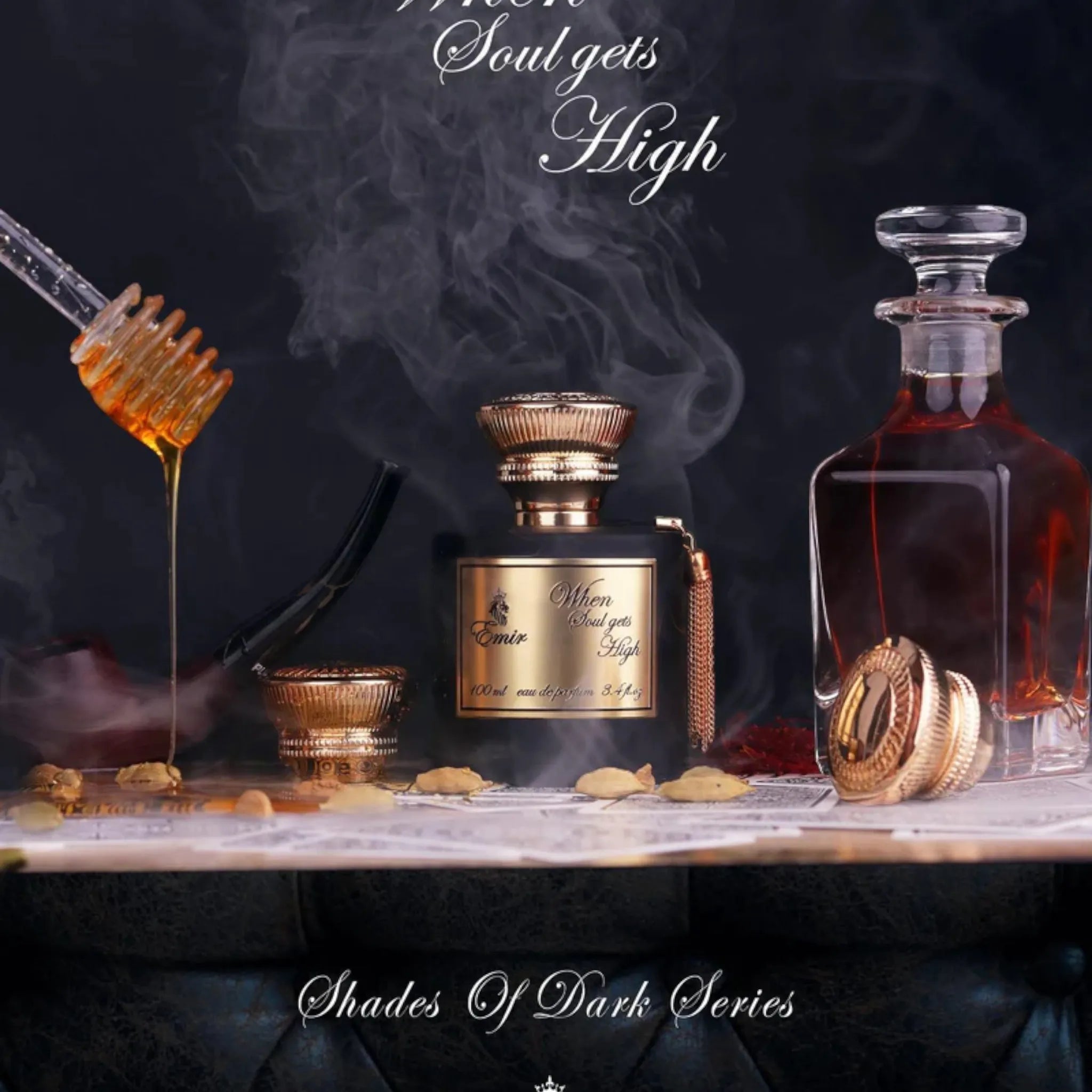 When Soul Gets High – Honey, Tobacco & Amber Perfume 100ML
