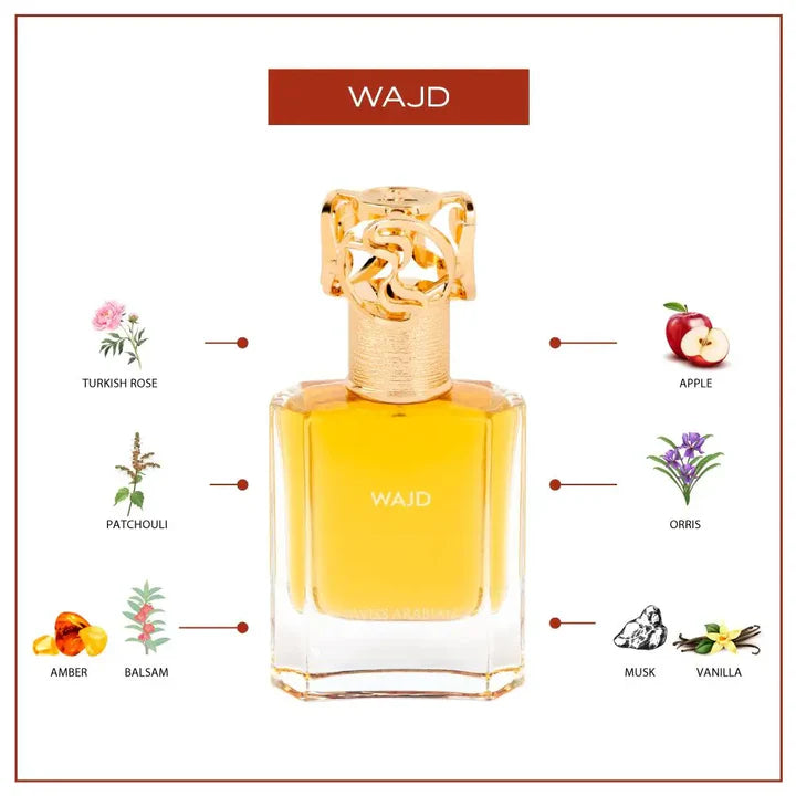 Wajd EDP | Luxury Fruity Floral Amber Fragrance