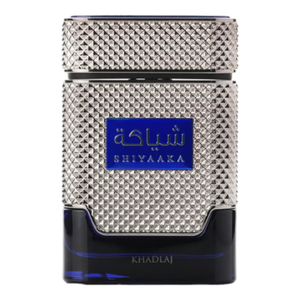 Shiyaaka Blue perfume 100ml by Khadlaj – citrus woody men’s fragrance

