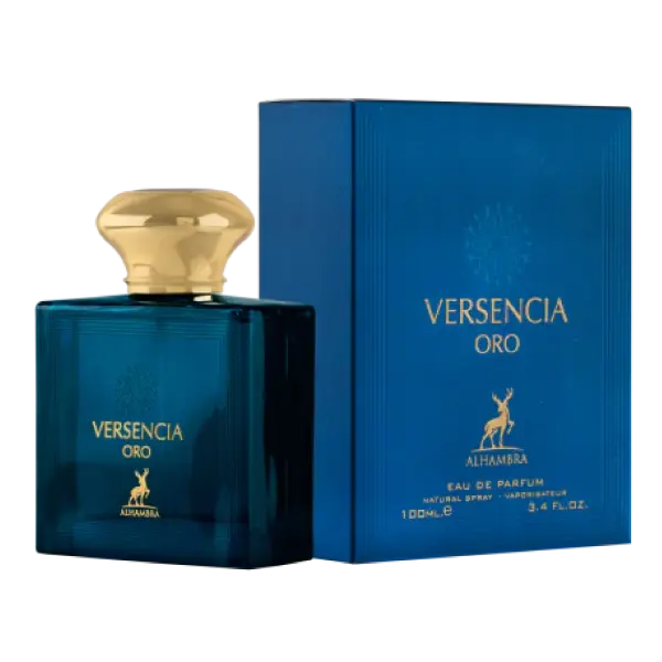 Versencia Oro by Maison Alhambra | Men’s Fresh Woody Perfume – 100ML (Inspired by Versace Eros