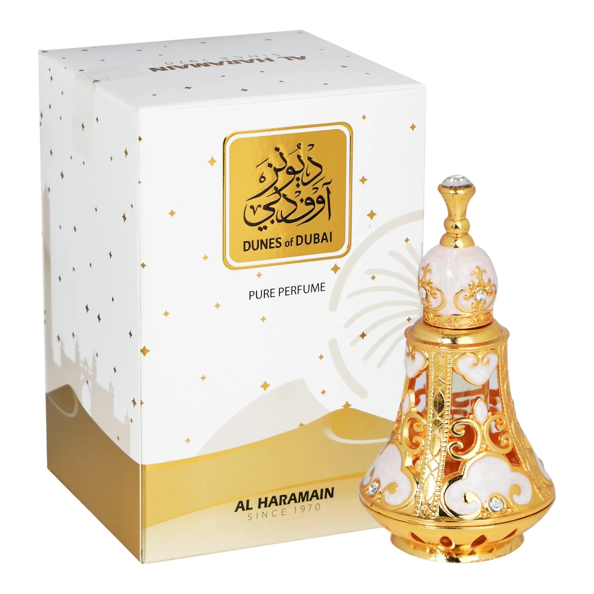 Haramain Dunes of Dubai 12ml – luxury concentrated perfume oil with fruity, floral and musky notes

