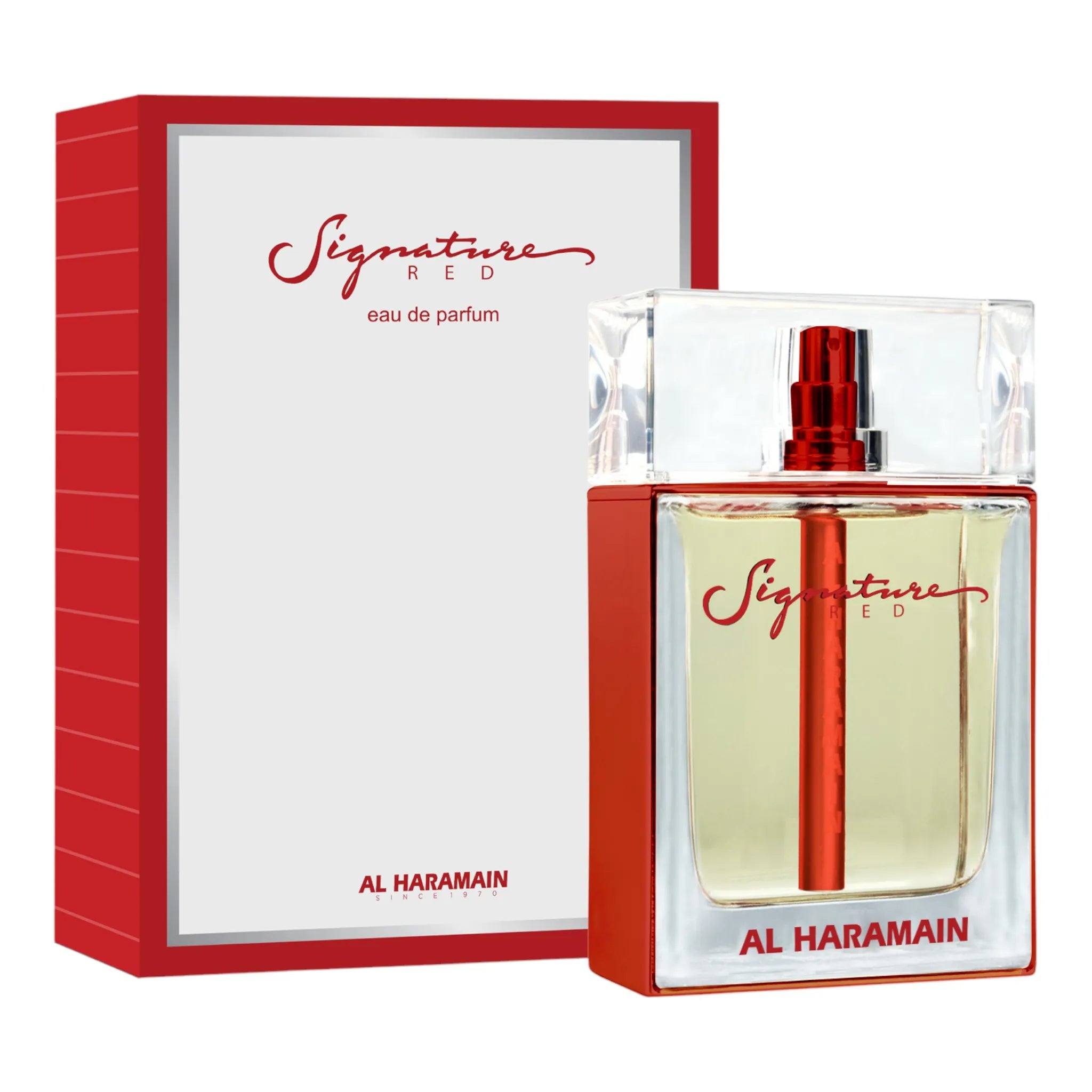 Haramain Signature Red 100ml Eau de Parfum – floral spicy perfume for bold women

