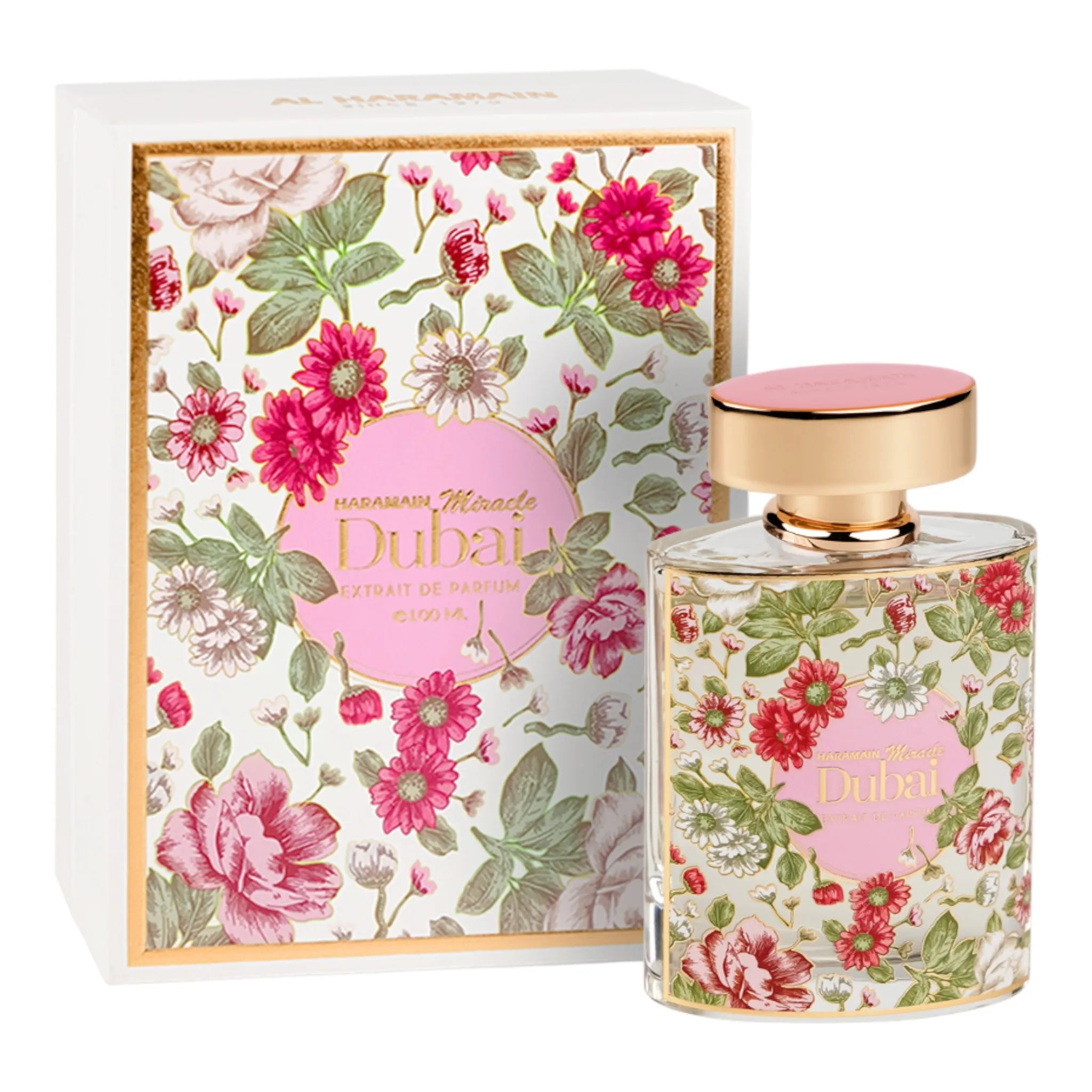 Haramain Miracle Dubai 100ml Extrait De Parfum – unisex luxury perfume with oriental and floral sophistication

