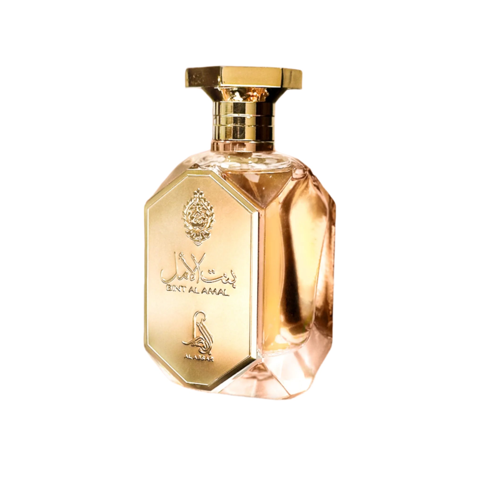 Bint Al Amal by Al Absar alcohol-free perfume with pink berries and musk notes

