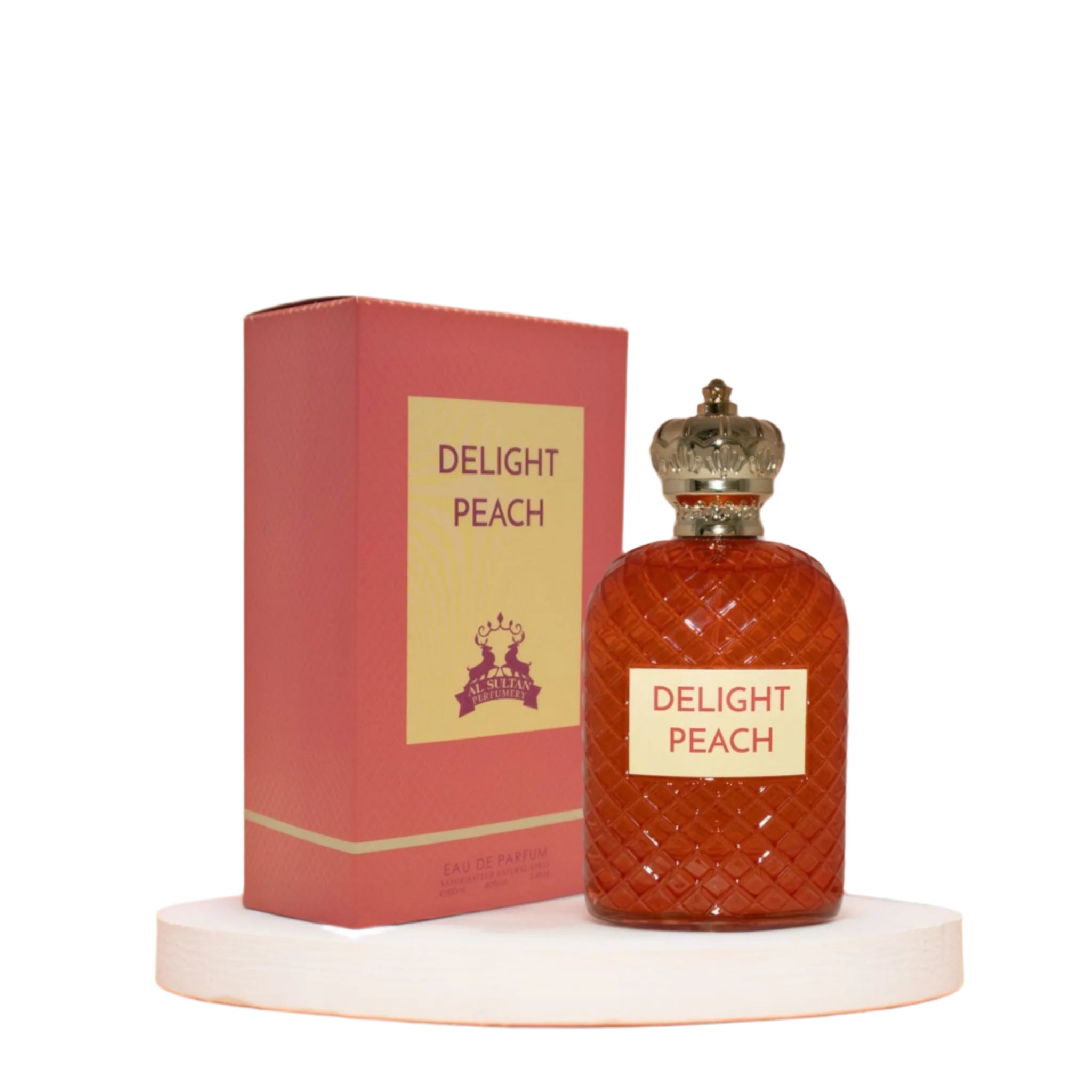 Bright Peach perfume by AL SULTAN – fruity floral unisex fragrance with peach and sandalwood notes

