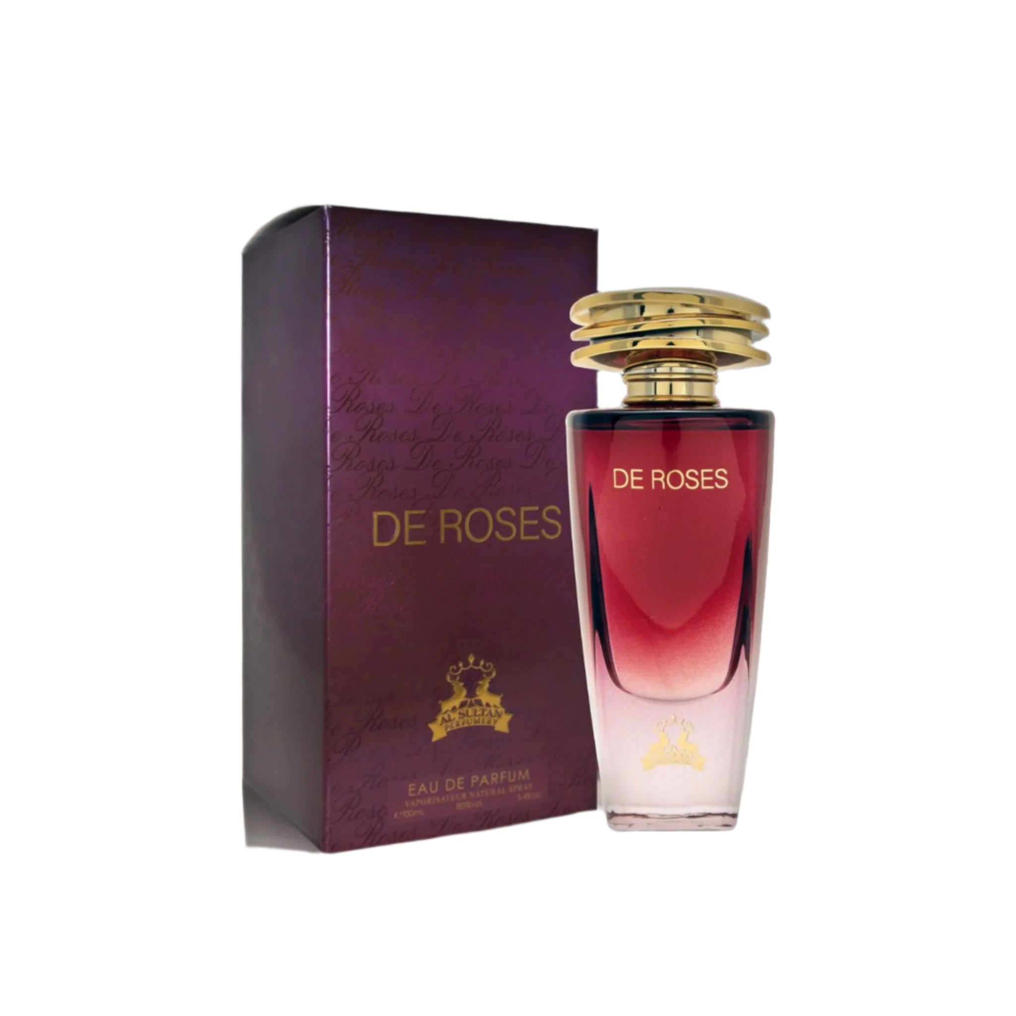 De Roses by AL SULTAN PERFUMERY – Elegant Rose-Centric Eau de Parfum for Women