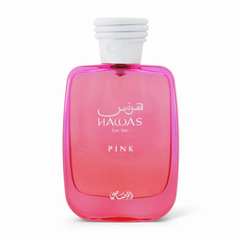 Hawas Pink by Rasasi | Sweet Floral Gourmand Perfume 100ml
