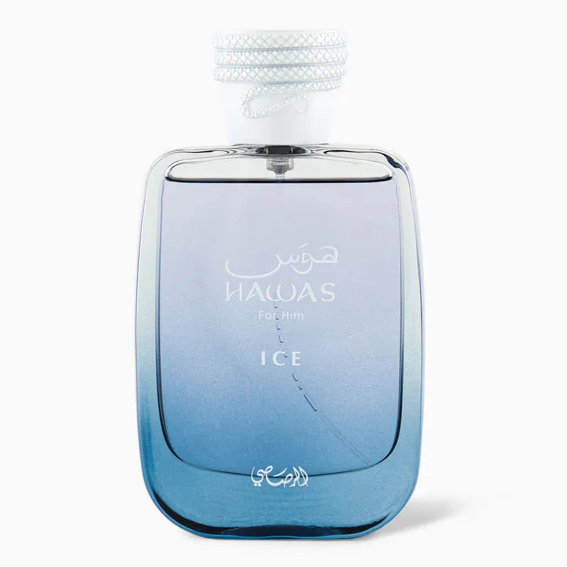Hawas Ice EDP Unisex by Rasasi | Fresh Icy Fragrance 100ml