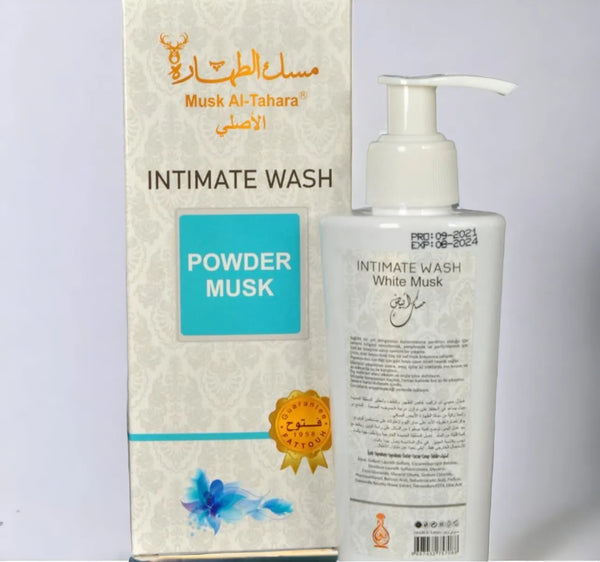 Powder musk intimate wash