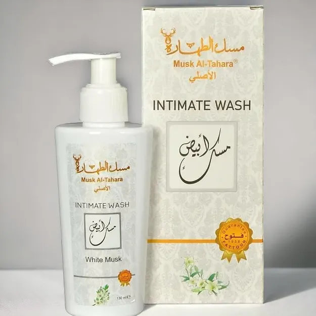 White musk intimate wash