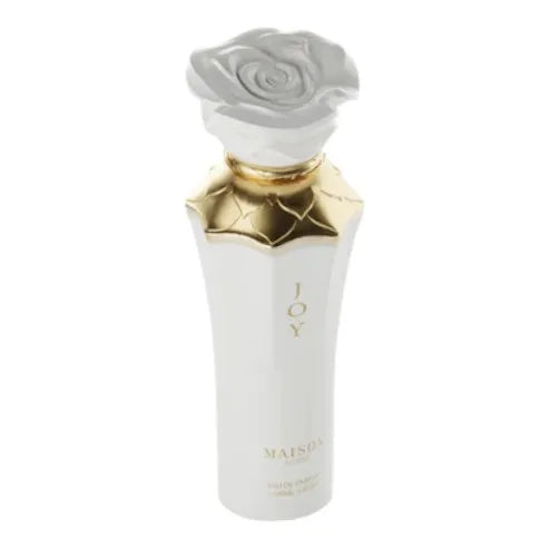 Joy Gulf Orchid 100ml by Khadlaj – fruity floral perfume with plum, red fruits, tuberose, amber, creamy musk, and cashmere in a bright, elegant bottle.

