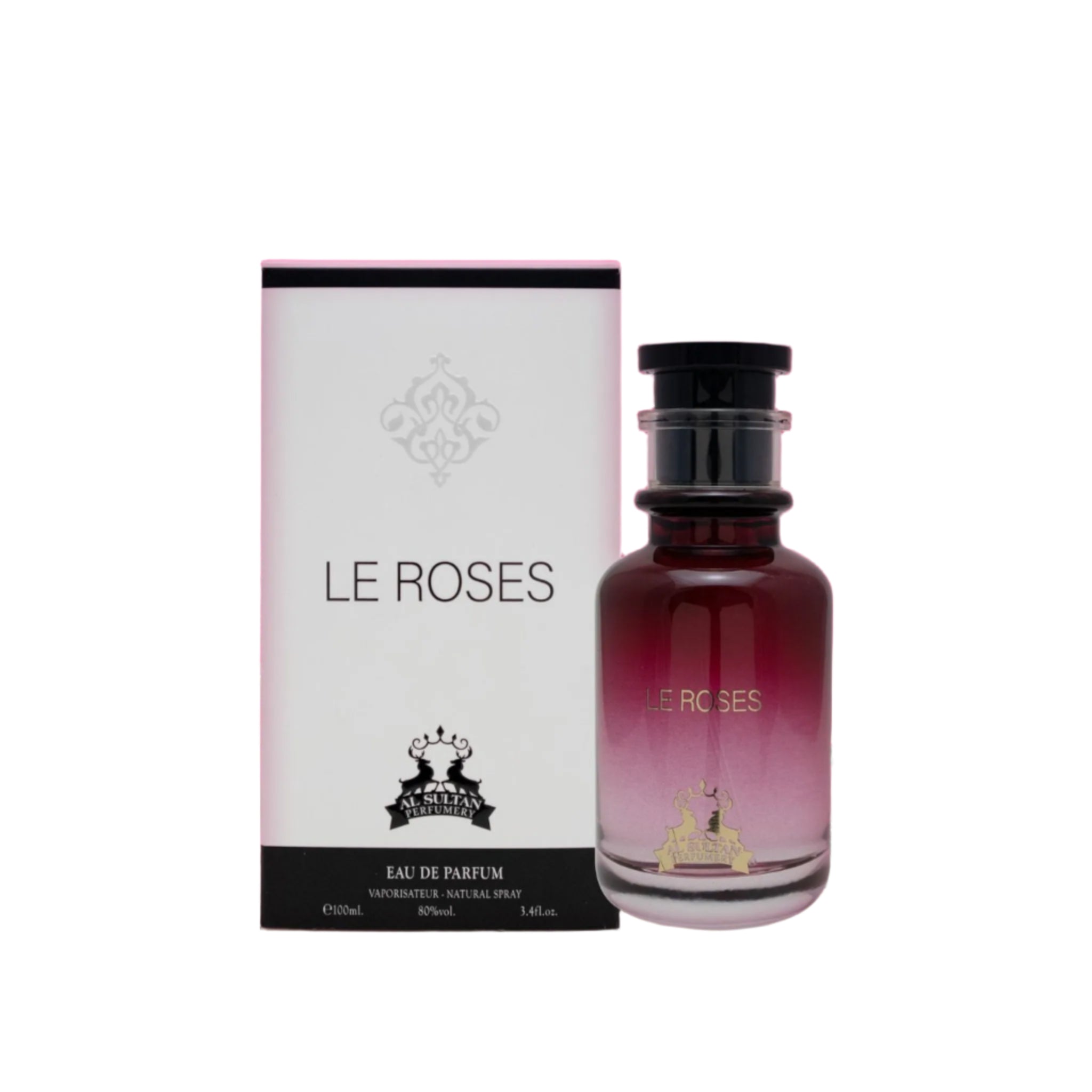 LE ROSES by AL SULTAN – Elegant Floral Rose Perfume for Women 100ml

