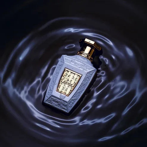 Soudfa 100ml by Maison Asrar – floral musky perfume with peach, mandarin, rose, jasmine, neroli, patchouli, sandalwood, and vetiver in a refined bottle.

