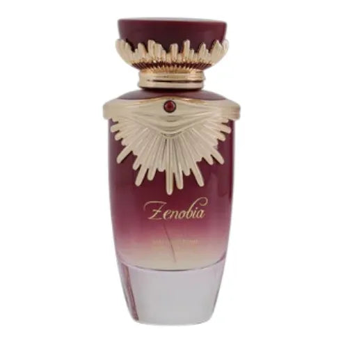 Zenobia 100ml EDP by Maison Asrar – elegant white floral perfume with bergamot, jasmine, orange blossom, tuberose, vanilla, tonka, and woody notes.


