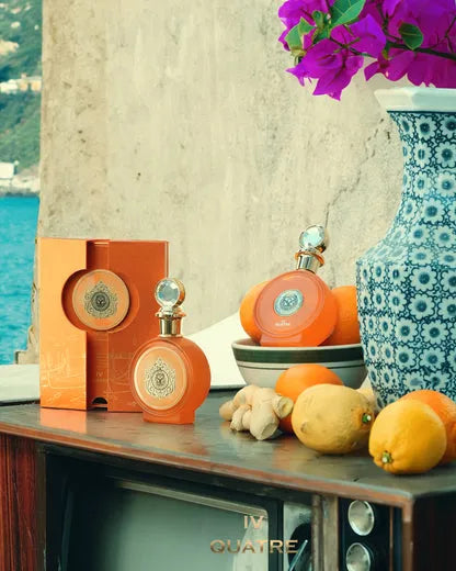 North Stag Quatre IV Expressions perfume with mandarin, Sicilian orange, and bergamot – fresh Italian citrus fragrance

