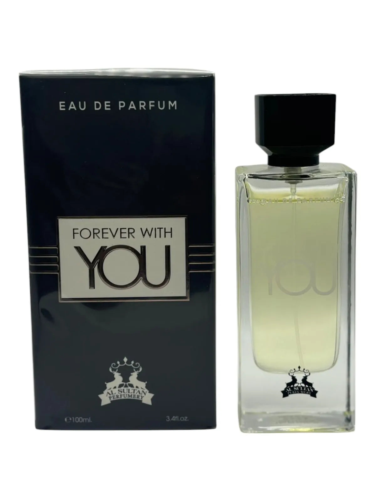 Forever With You perfume by AL SULTAN – chestnut, sweet vanilla, smoky fragrance in elegant packaging

