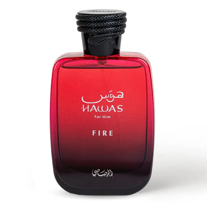 Hawas Fire EDP Unisex by Rasasi | Amber Marine Fragrance 100ml