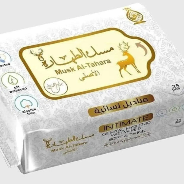 Sandalwood MUSK PURITY INTIMATE WIPES 25 PCS